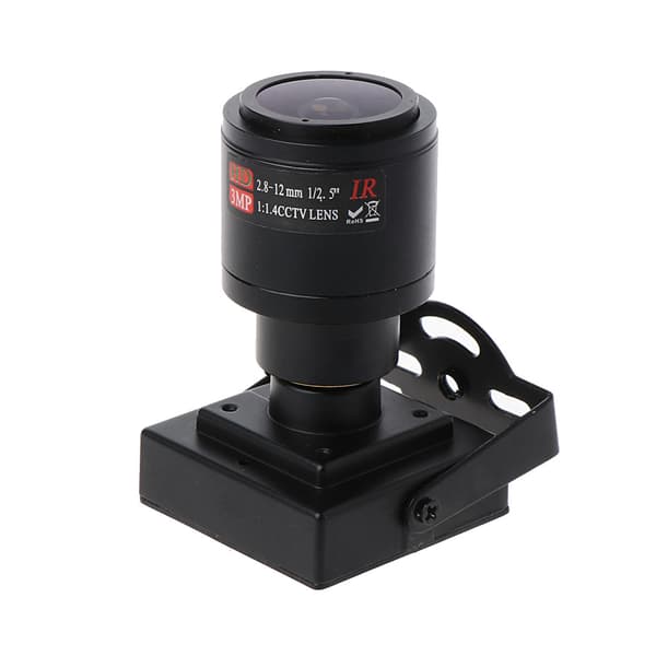 Mini CCTV-säkerhetskamera för HD 700TVL CMOS 2,8-12mm zoomobjektiv o Video DIY Ny