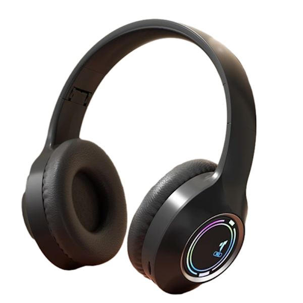 Bluetooth 5.3 Subwoofer Live Hovedmonterede Trådløse Hovedtelefoner Indbygget Mikrofon Stereo Støjreduktion Sammenfoldeligt Hovedbeklædning