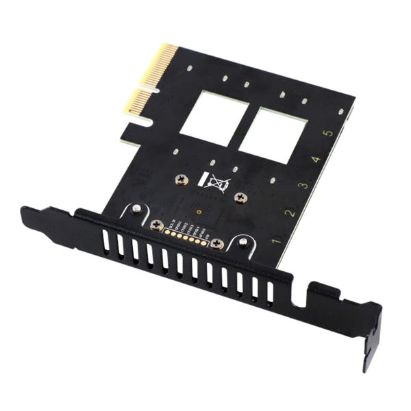 5-portars Sata PCI för Express Expansion Card PCI-E Sata High Speed Accelerator PCIe 4X till SATA3.0 6Gbps Adapter Add On Car
