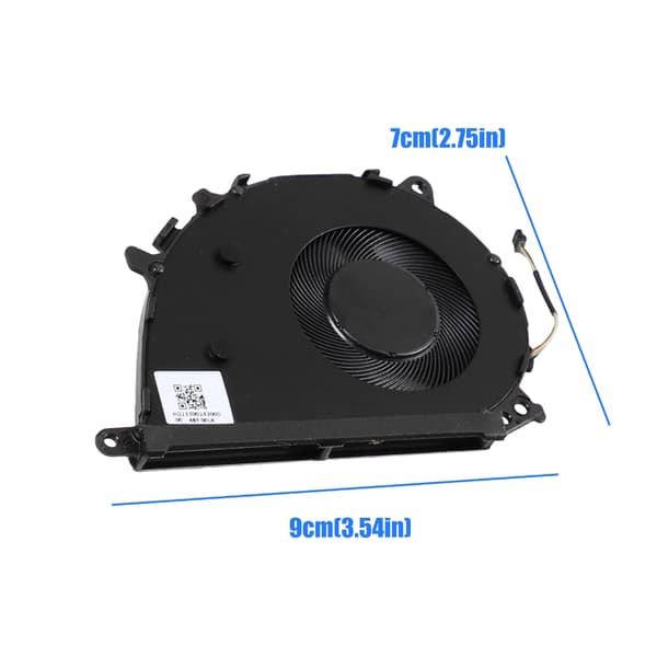 4Pin 5V CPU-køleventilator Bærbar CPU-køler til 13 UX325 UX325JA UM325S UM325UA 14