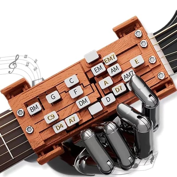 Touch Gitarrackordspelare Gitarrackordpressare för Gitarrer, Gitarrackordhjälpmedel