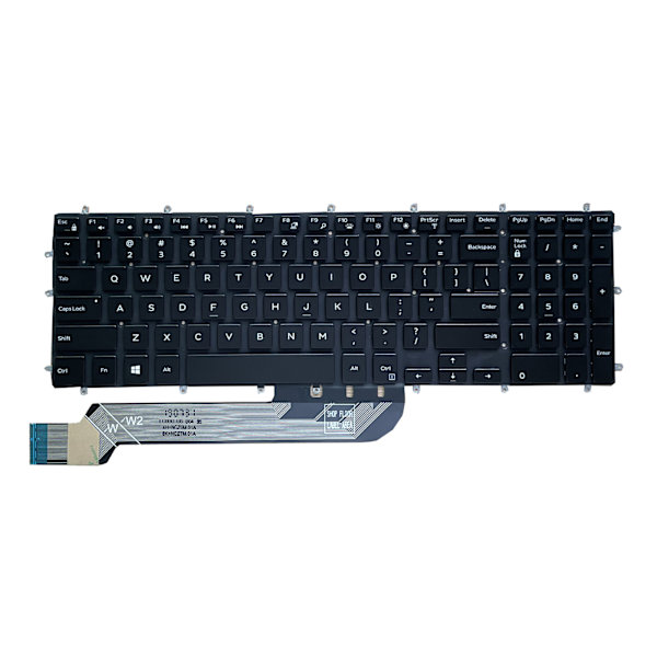US Layout Bakgrundsbelyst Tangentbord för Dell Inspiron15 5570 5575 7577 7587 7568 7566 7567 5567 5565 15 7000 15-5568 5765 5767