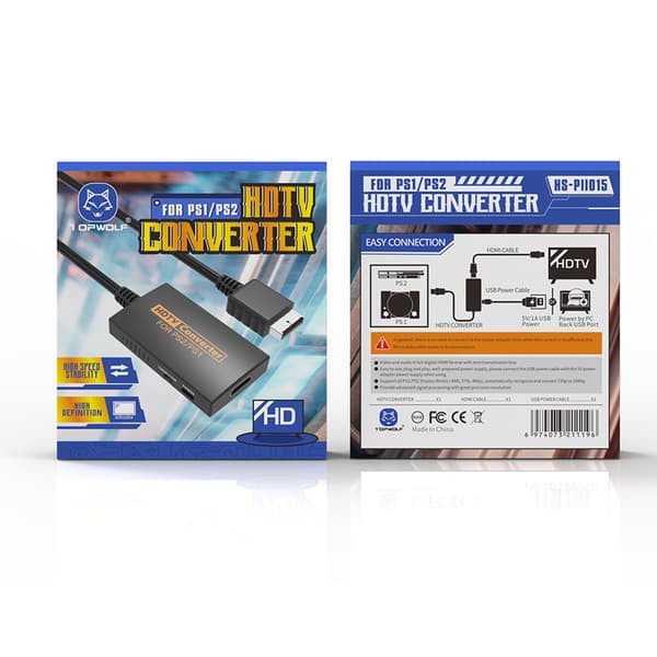 Konverteradapterkonsol til High Definition Link-kabel