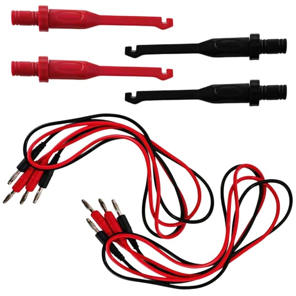 Piercing Probe Clip 4mm Bananplugg Auto Testledninger for Elektrisk Testing