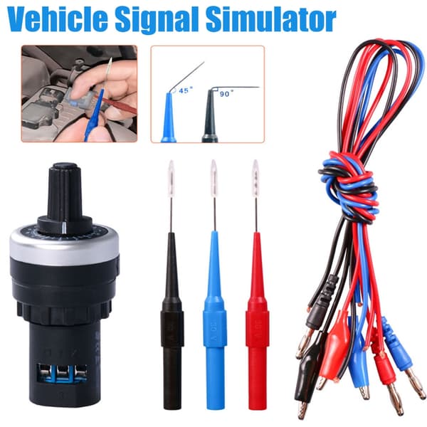 Kredsløbstester Sensor Signal Analog Generator Diagnostisk Værktøj Bilreparation