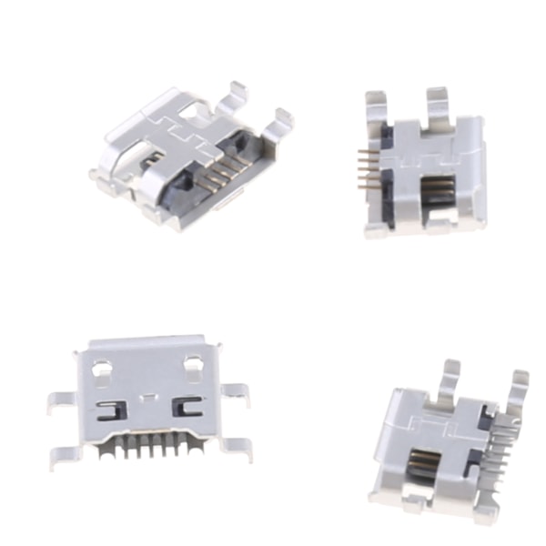 10 st Micro USB Typ B honkontakt 5-pin 0,72 mm för telefon surfplatta Cha