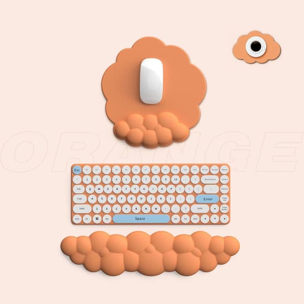 Cloud Håndledsstøtte Combo Muse Håndledsstøtte Ergonomisk Smertelindring Håndfladestøtte Black