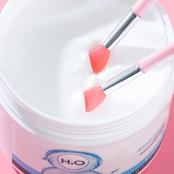 10 stk. silikone læbebørste makeup øjenbryn læbebørster kosmetisk makeupbørste