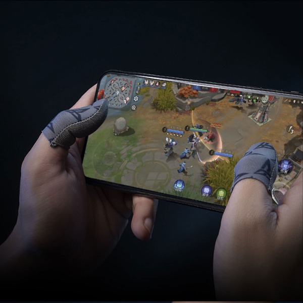 Flydigi Gaming Finger Cover Silver Duk P1 40D Slitstark Nylon+14% Silver Innehåll Hög känslighet Ultratunn