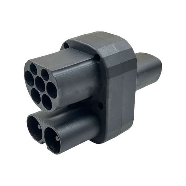 CCS2 Adapter Høj Effektivitet CCS2 Adapter Plast Opladningsadapter til Bil