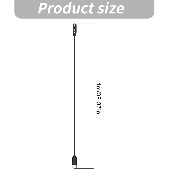 100 cm latauskaapeli GetSeed-äänityslaitteelle, helppo kuljettaa