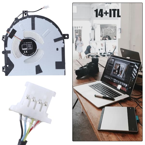 CPU-kølere Kølemodul med blæser til MX450 ARH7 IAP7 2022 Notebook Reparation