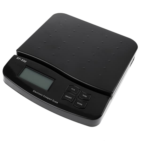 Digital elektronisk vekt for forsendelse og post, med tarafunksjon
