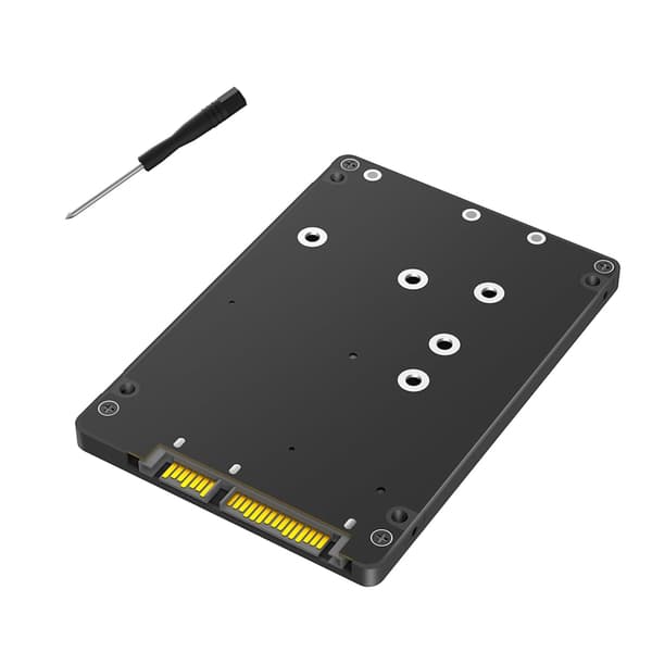Nem installation M.2 NGFF mSATA til SATA3.0 adapter til bærbar og stationær PC