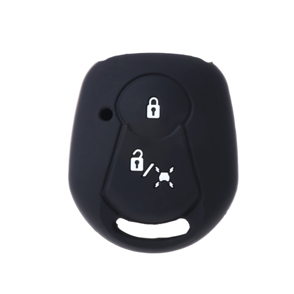 2-knappars silikonbil för nyckelbricka till fodral för CASE ACTYON COVER REX