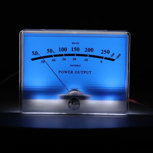 VU Meter DB Panel - Lydnivåindikator for opptaksstudio hjemmebil