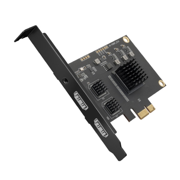 ACASIS 2-kanals HDMI-kompatibelt PCIE Video Capture Card 1080P 60fps för Live Broadcast Streaming Dual Ports Adapter