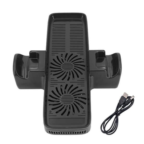 Spillekonsol Køleventilator Ekstern Lydløs USB Super Køleventilator Station til 360