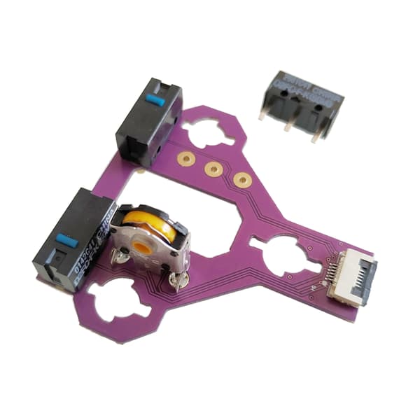 Museplade Knap Board PCB til Xtrfy M8W Mikro-bevægelses Muse Hovedkort B