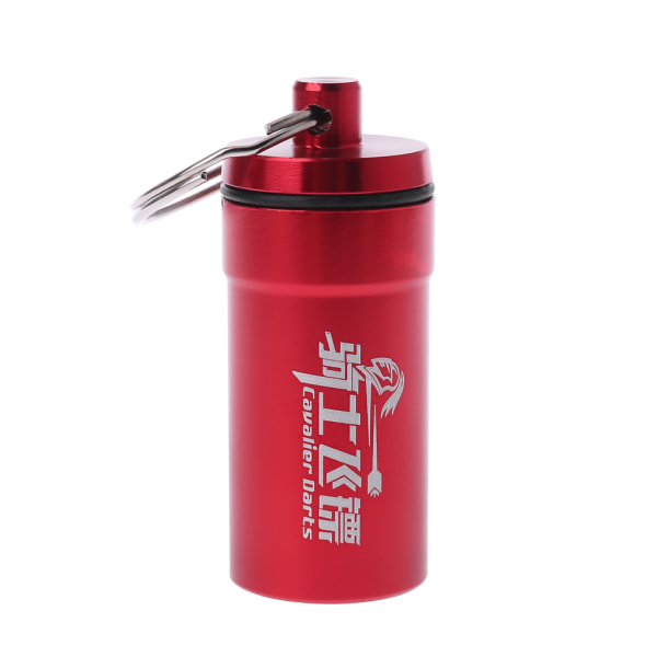 Soft Dart för Head Tip Points Förvaring för case Portable Carry Box Flights Protec Red
