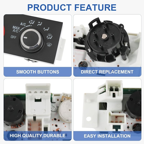 Front Klimakontrolmodul til Express 2500 3500 4500 C4500 C5500 C6500 C7500