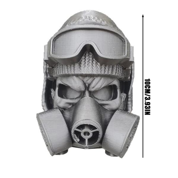 Dragkroksskydd Dragkrok Skydd Gasmask Släpvagnsskydd Silver
