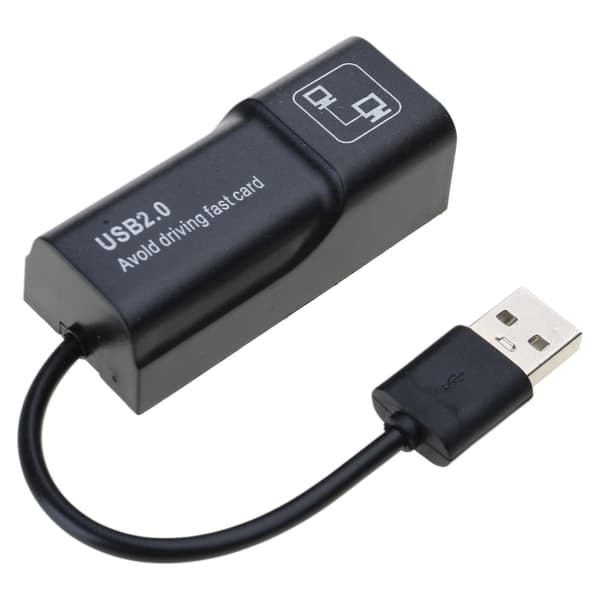 USB til Ethernet-adapter USB 2.0 til 10/100mbps LAN Nettverksadapter Ethernet
