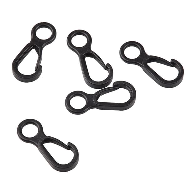 10 kpl Camping Carabiner -solki, telttatarvikkeet, monitoimikoukut, varusteet