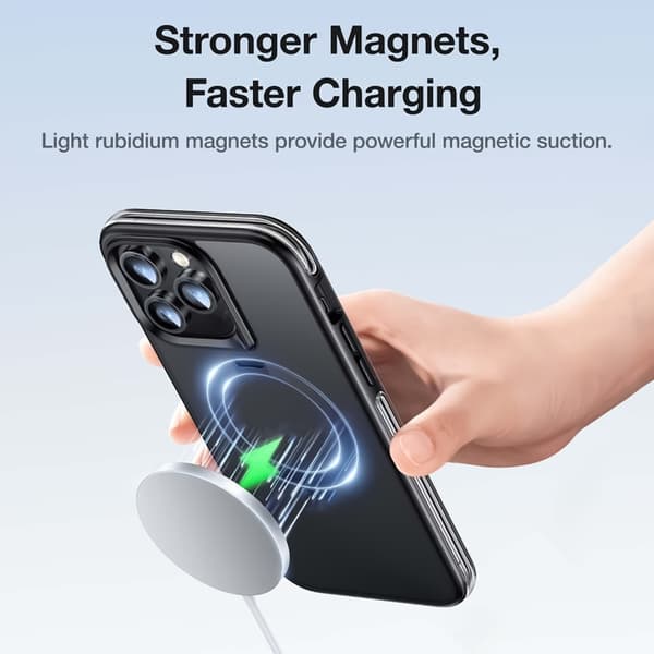 Magnetisk telefonholder hode trådløs ladeadapter for 17 mm kuleledd