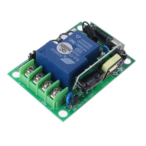 Hållbar Smart Light Switch LED-tryckknappsbrytare Universal trådlös fjärrkontroll AC85V-250V Reläkontroll för lampa