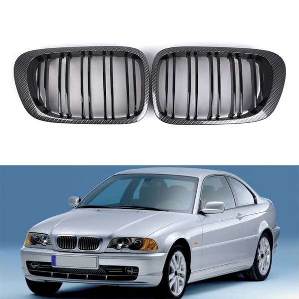 Nyre Grills til E46 Coupe Cabridet 2-Dørs 51138208685 51138208686