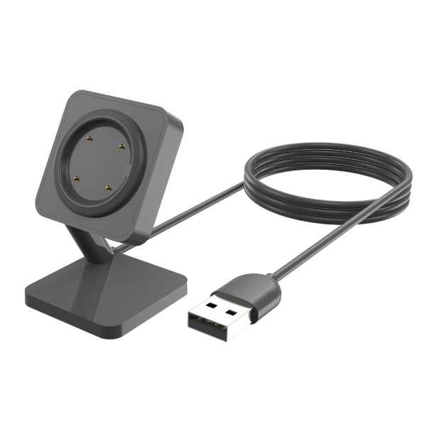 Magnetisk Strömadapter Armband Laddare Ställ Bas Snabb Laddningssladd Docka Kompatibel för Polar-Vantage V2/M2 Smartwatch