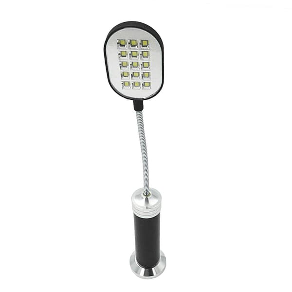 Fleksibel Magnetisk Base Datamaskinbord Arbeidslys Lampe 15 LED Studielommelykt