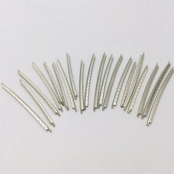 24st rostfritt stål 2,2 mm bredd 22 band 24 band Gitarr band trådar set för elgitarr bas greppbräda 2.2*22F