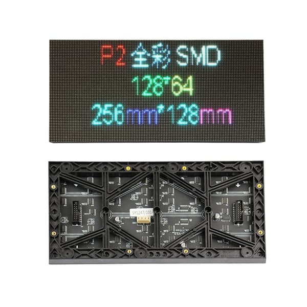 P2 LED-modul för inomhusbruk, fullfärg LED digital display LED-panel