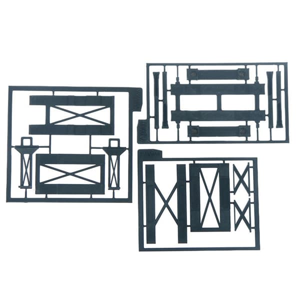 1/64 Skala Bil Legetøj Organizer Stand Display Rack Samlesæt til Modelkøretøj 3