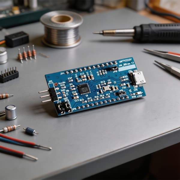 FT4222H utviklingskort USB til I2C kommunikasjonsnedlastingsmodul