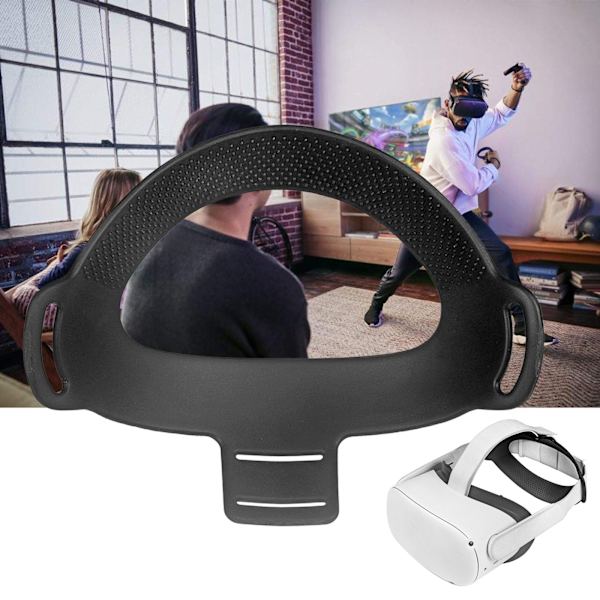 Pannbandskudde för Oculus Quest 2 VR Headsetrem Minska för huvudtryck, mjuk Bekväm för Head Cover Pad