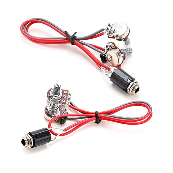 Enkelspole pickup ledningsnät gitarr förtrådd krets ledningsnät gitarr ledningssats passande för elektriska gitarrdelar
