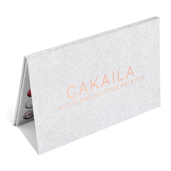 Professionell Ögonskuggspalett Present Glitter Ögonskuggspulver Hållbar