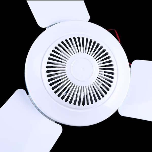 3 blade 36\" 12V campingtelt hængeventilator loftventilator uden afbryder 92 cm