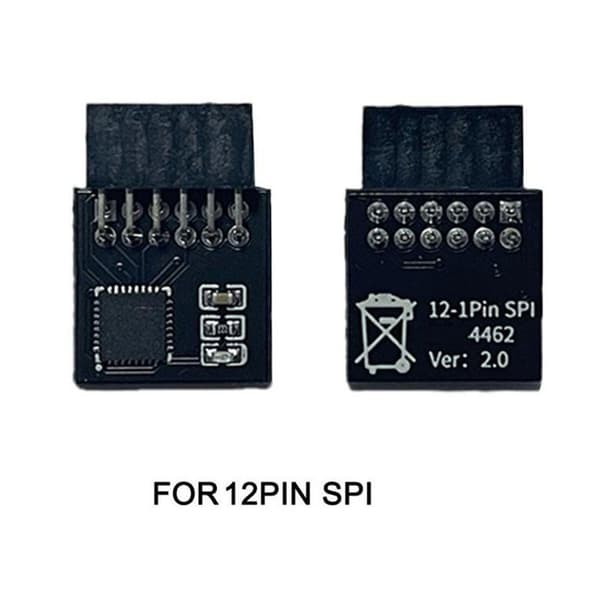 TPM2.0 Modul SPI Krypteringssäkerhetsmodul 12Pin Krypteringssäkerhetsmodul