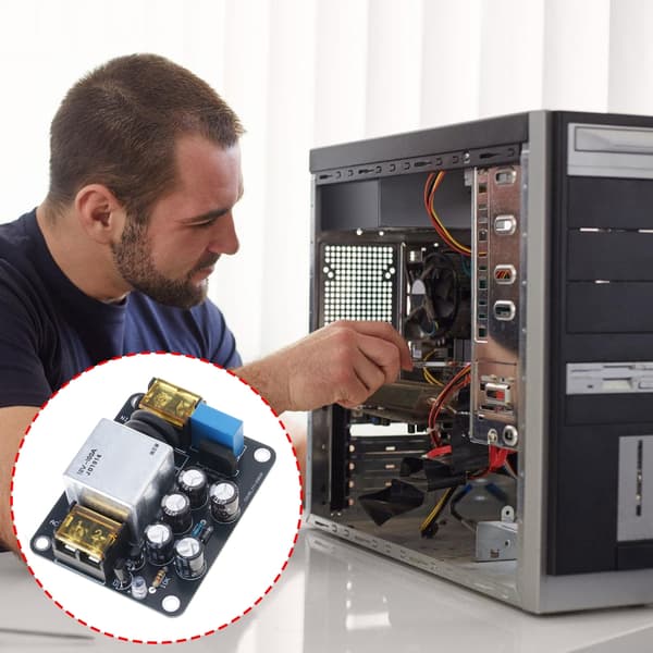 Effektkontrollmodul 2400W 100A Reläer För Maskiner Hushållsapparater