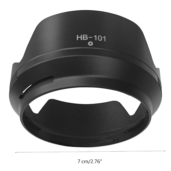 HB101 Motljusskydd för ZDX18-140mm F3.5-6.3 VR Hxdzieory 62mm Kamera Hållbara linsskydd blockerar oönskat ljus