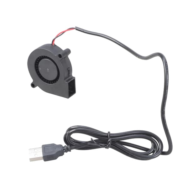 Plast 50mm Fläkt 5V USB Kylfläkt För Datorutrustning Ersättning