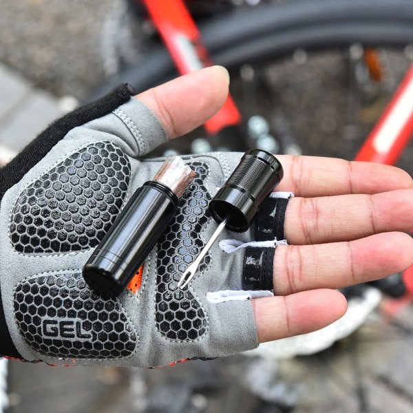 Slanglösa cykeldäck reparationssats för landsvägscykel mountainbike  MTB-däck Fixa en punktering eller punktering, med pluggar 5 baconremsor  5773 | Fyndiq