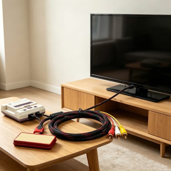 HDTV til 3RCA-adapterkabel 1,5M rød hvid gule stik til DVD-afspiller