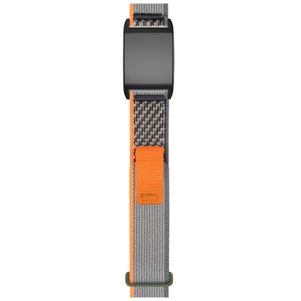 Justerbart Split Design Nylonbælte til 4.0 Unisex Armbånd Quick Release Blue gray
