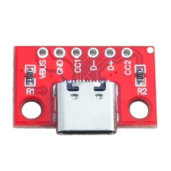 10 stk. USB C Test Board Professionel USB3.1 16P til 2.54 Strømadaptere Board