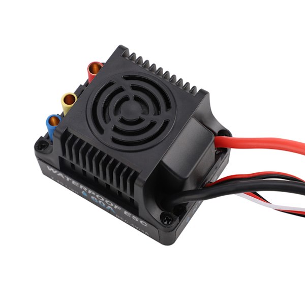 Borstlös Motorstyrning 60A/80A Fjärrkontroll ESC RC Bilmodell Karossdelar 60A long wire